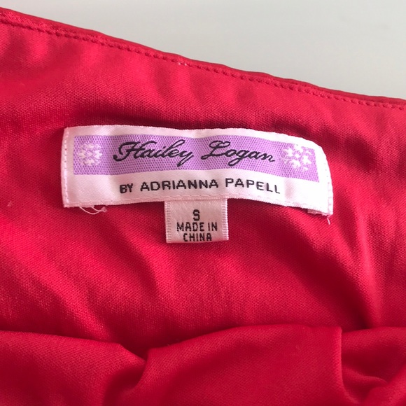 Red cocktail dress - Picture 3 of 7